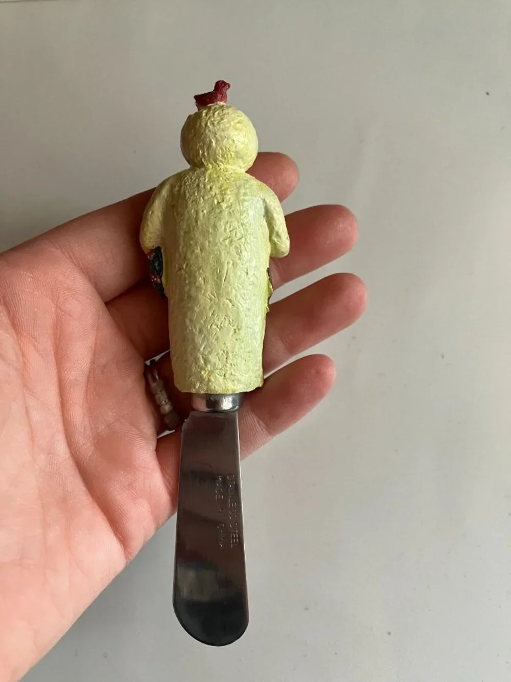 Set of 4 Snowman Spreader Knives
